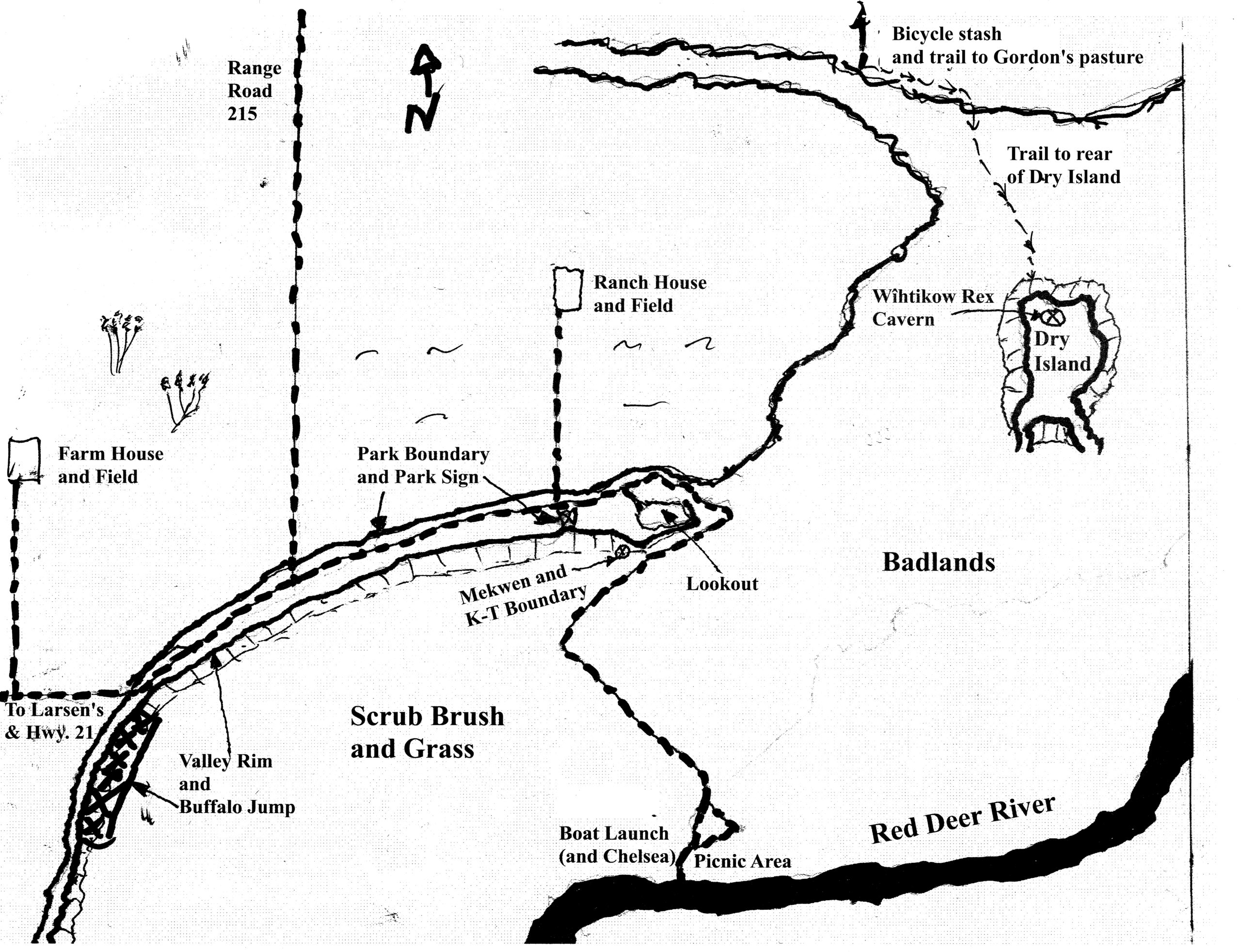 Dry Island Map